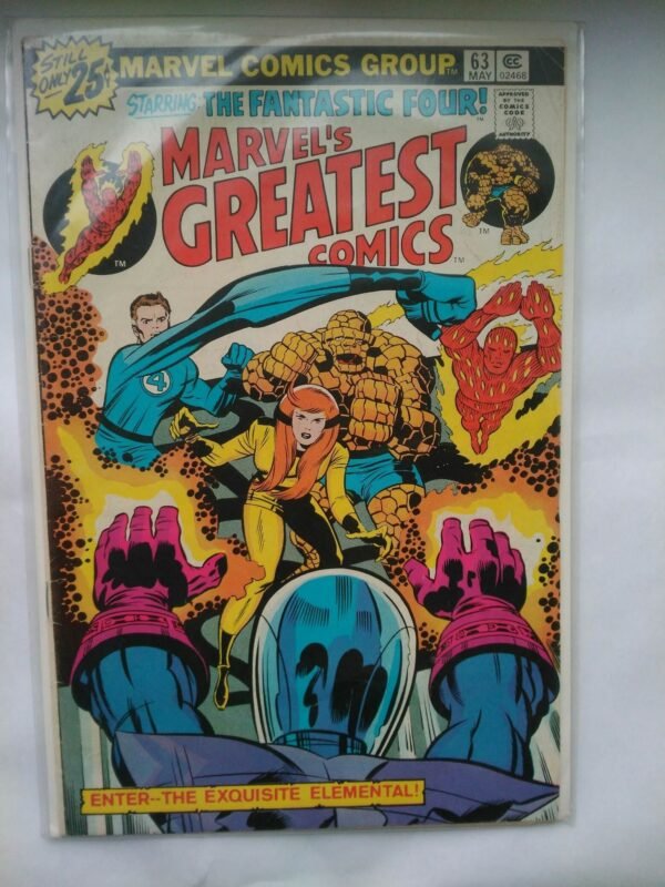 Komiks Marvels Greatest Comics 63 May 1976
