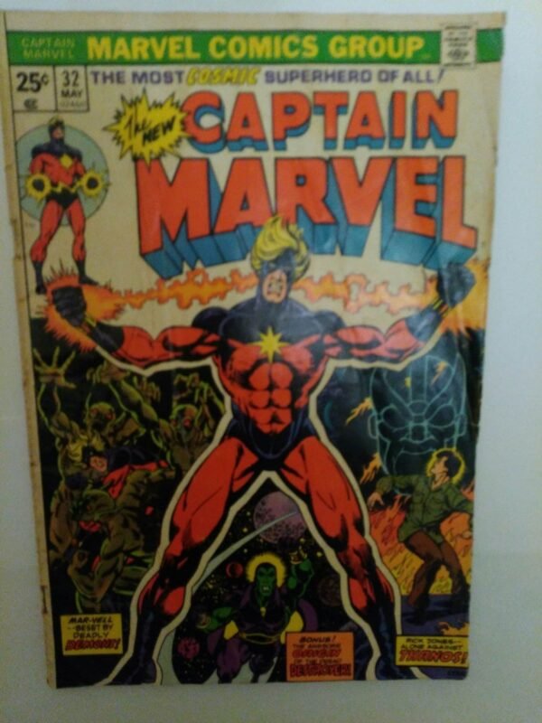 Komiks Captain Marvel 32 May 1974 Thanos Drax