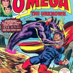 Komiks Omega The Unknown 10 July 1977 Death of Omega