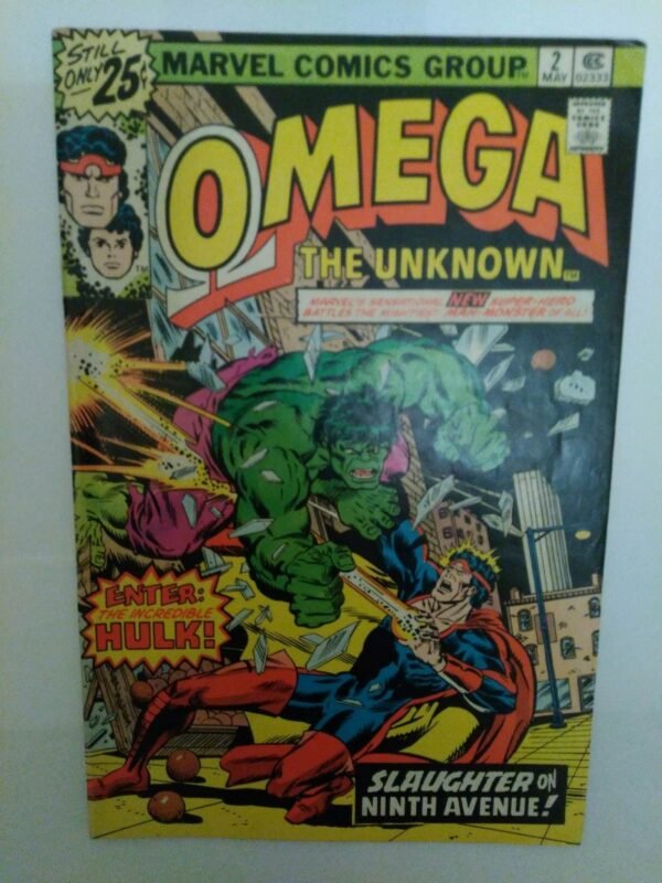 Komiks Omega The Unknown 2 May 1976 Hulk