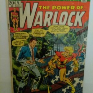 Komiks The Power of Warlock 6  June 1973