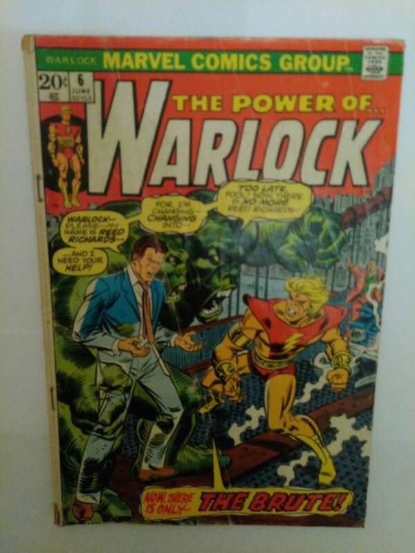 1703.jpg Komiks The Power of Warlock 6 June 1973