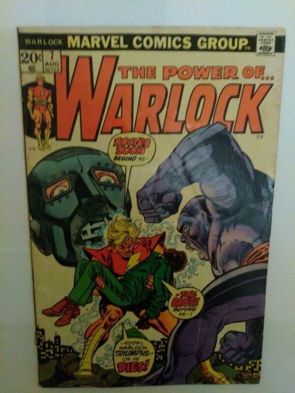 1704.jpg Komiks The Power of Warlock 7 August 1973