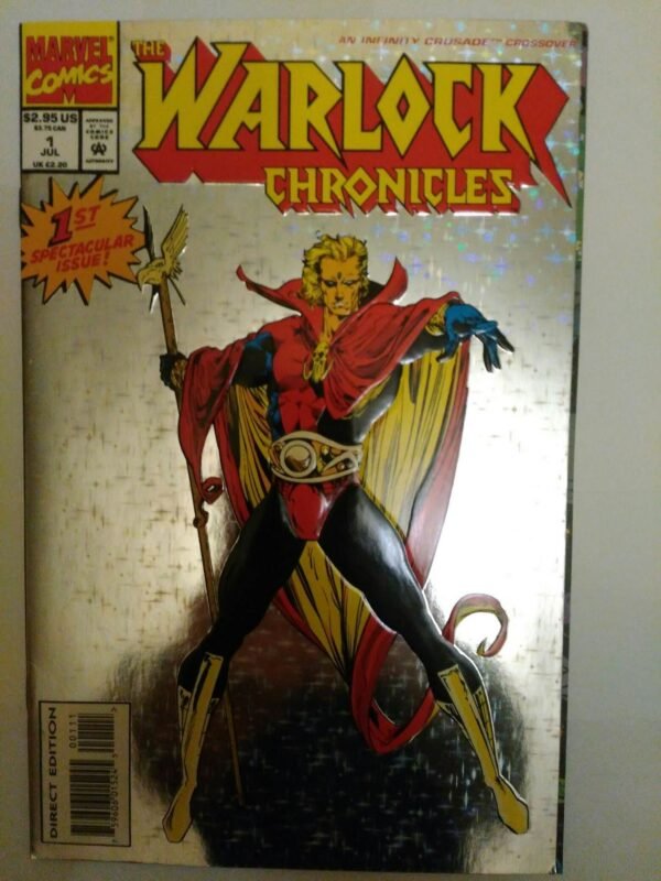 1705.jpg Komiks The Warlock Chronicles 1 July 1993 Hologram