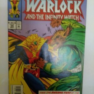 Komiks Warlock and The Infinity Watch 28 May 1994+Karta