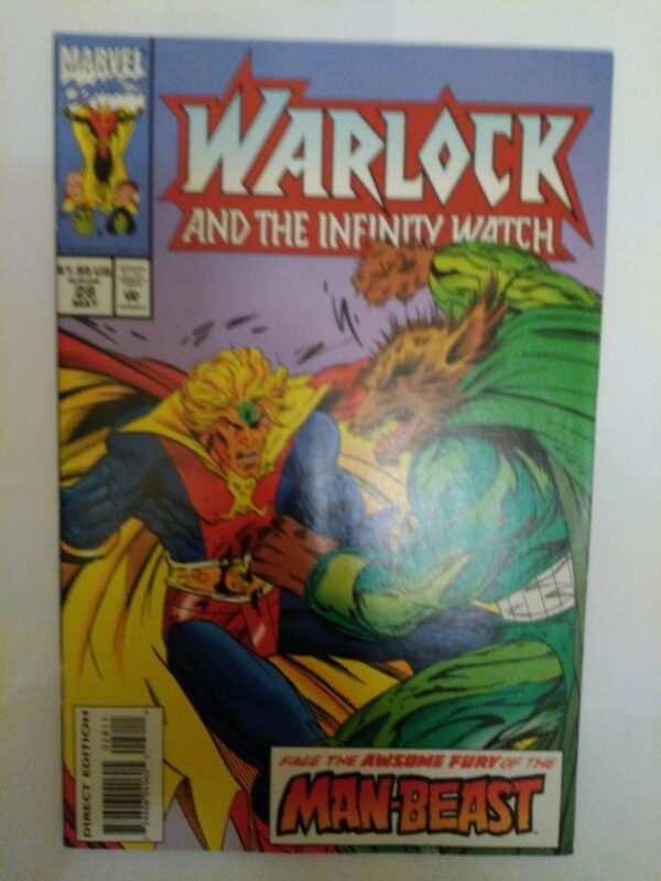 1706.jpg Komiks Warlock and The Infinity Watch 28 May 1994+Karta