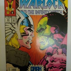 Komiks Warlock and The Infinity Watch 21 Oct 1993 Thor vs Drax