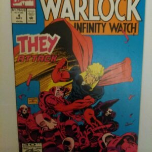 Komiks Warlock and The Infinity Watch 4 May 1992