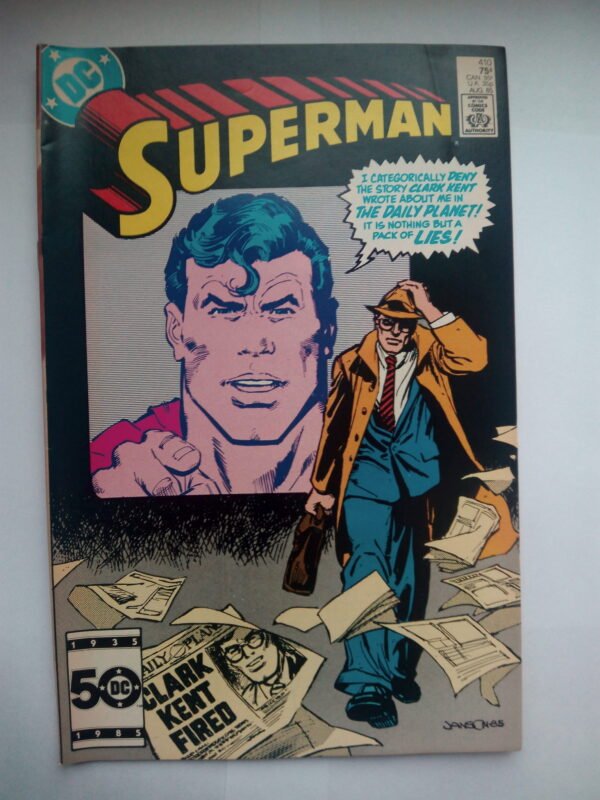Komiks Superman 410 August 1985