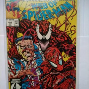 Komiks Web of Spiderman 101 June 1993