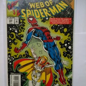 Komiks Web of Spiderman 104 Sept 1993
