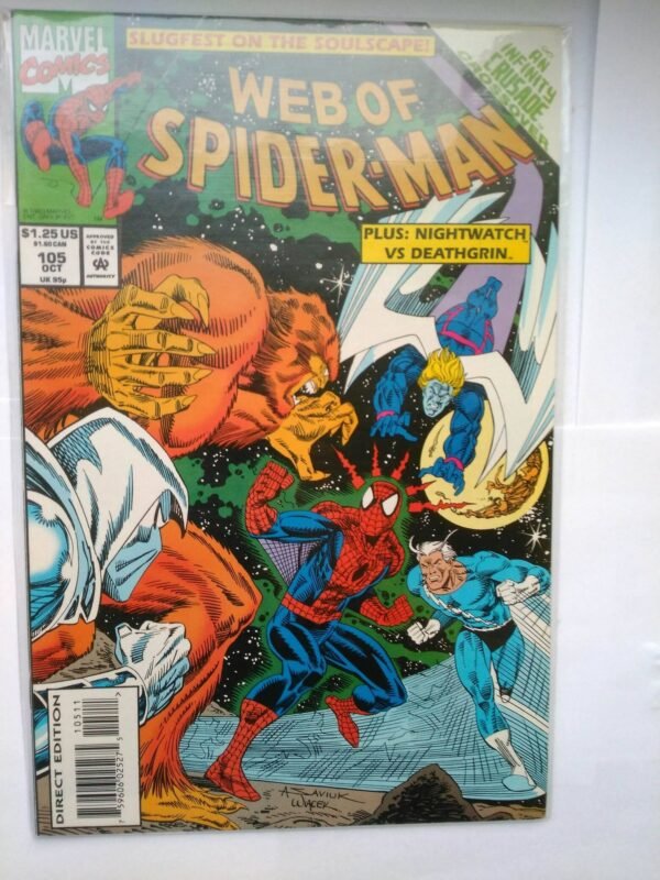 1730.jpg Komiks Web of Spiderman 105 Oct 1993