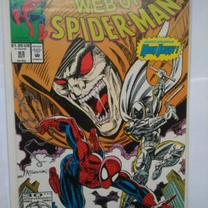 Komiks Web of Spiderman 93 Oct 1992