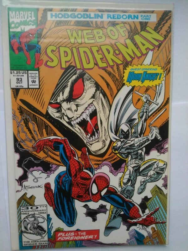 1732.jpg Komiks Web of Spiderman 93 Oct 1992