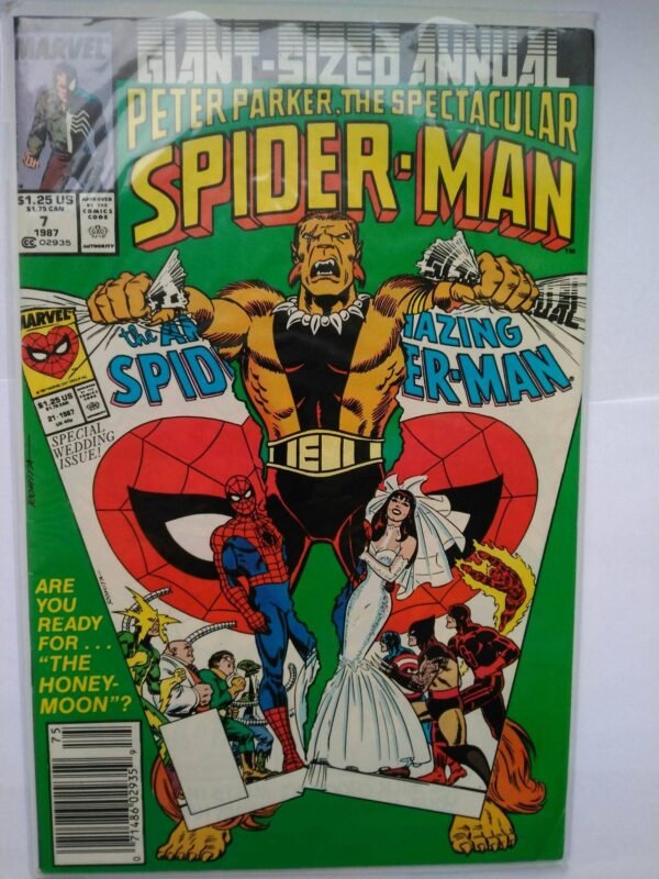 Komiks Spectacular Spiderman Annual 7 1987