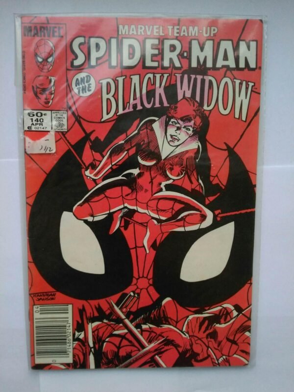 Komiks Marvel Team-Up Spiderman 140 April 1984