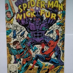 Komiks Marvel Team-Up Spiderman 139 March 1984