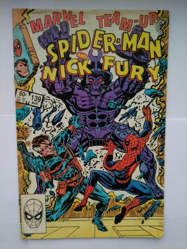 Komiks Marvel Team-Up Spiderman 139 March 1984