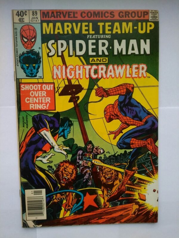 Komiks Marvel Team-Up Spiderman 89 January 1979