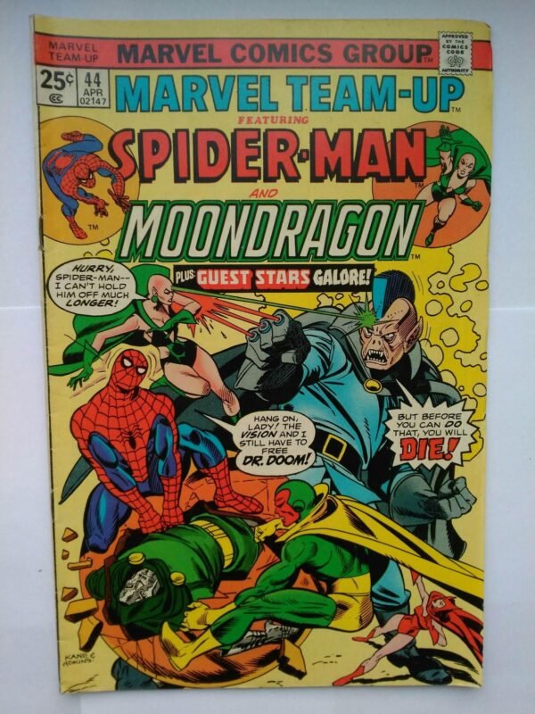 Komiks Marvel Team-Up Spiderman 44 April 1976