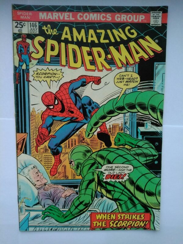 Komiks Amazing Spiderman 146 July 1975