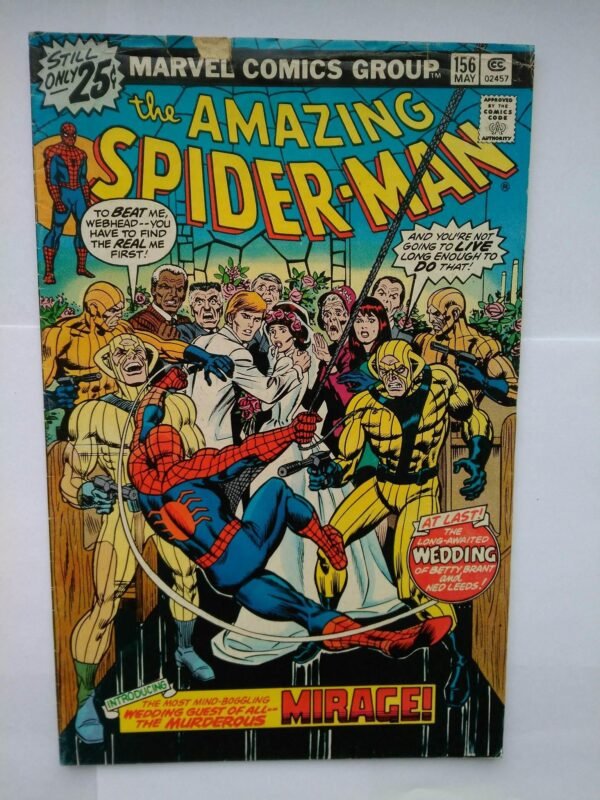 Komiks Amazing Spiderman 156 May 1976
