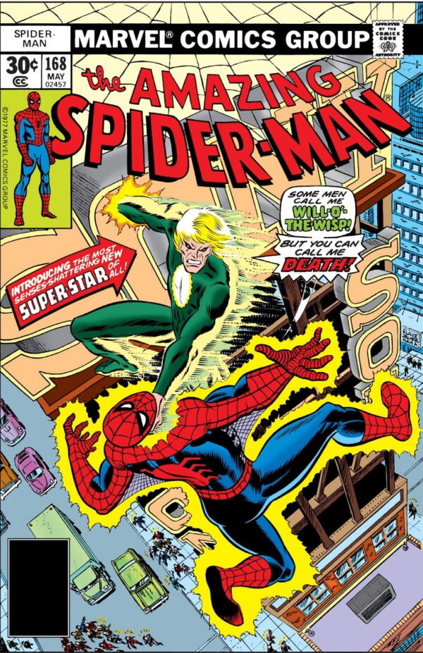 Komiks Amazing Spiderman 168 May 1977