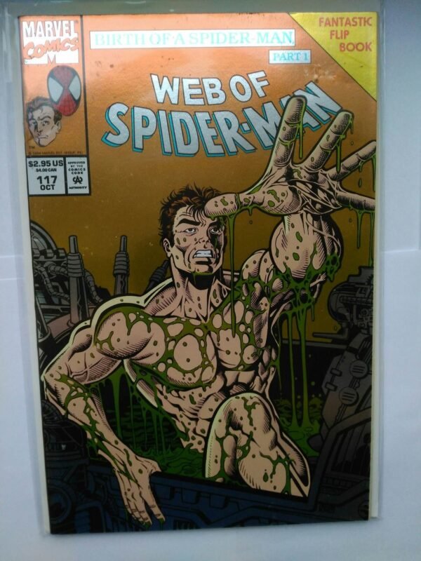 Komiks Web of Spiderman 117 Oct 1994 Double Cover
