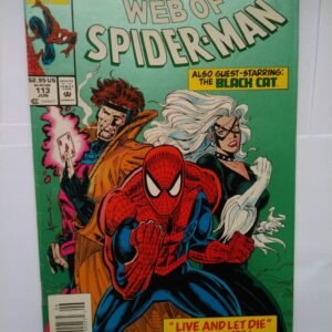 Komiks Web of Spiderman 113 June 1994