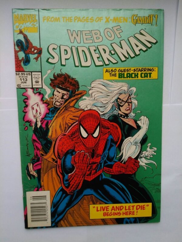 1758.jpg Komiks Web of Spiderman 113 June 1994