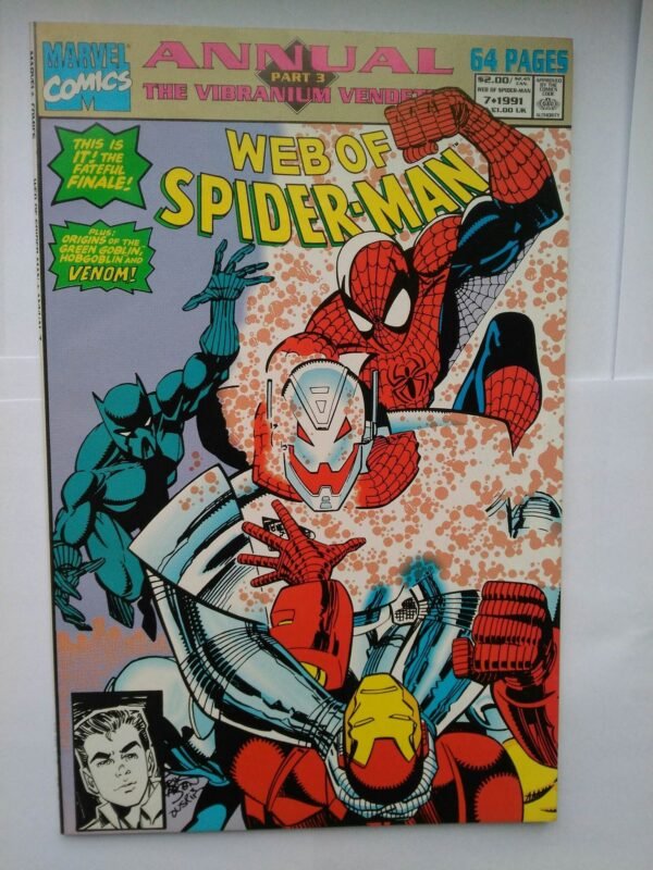 Komiks Web of Spiderman Annual 7 1991