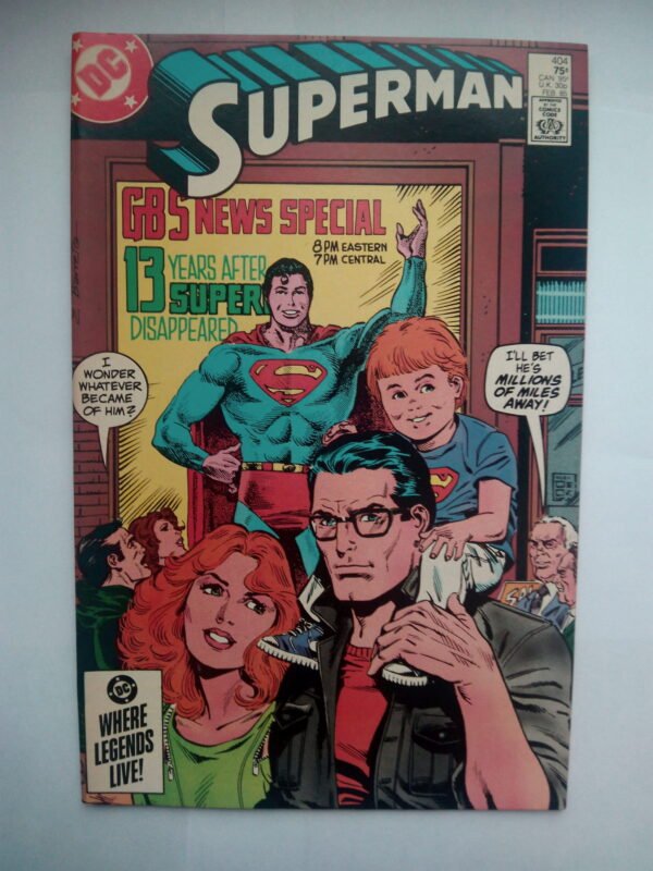 Komiks Superman 404 February 1985