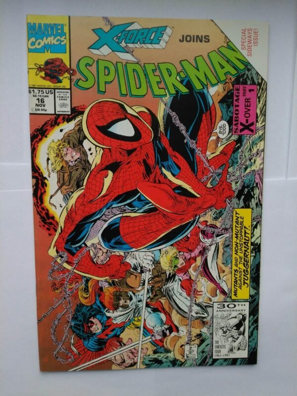 Komiks Spiderman 16 Nov 1991 Macfarlane