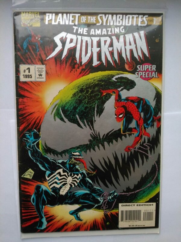 1768.jpg Komiks Amazing Spiderman Planet of The Symbiotes 1 1995 Special