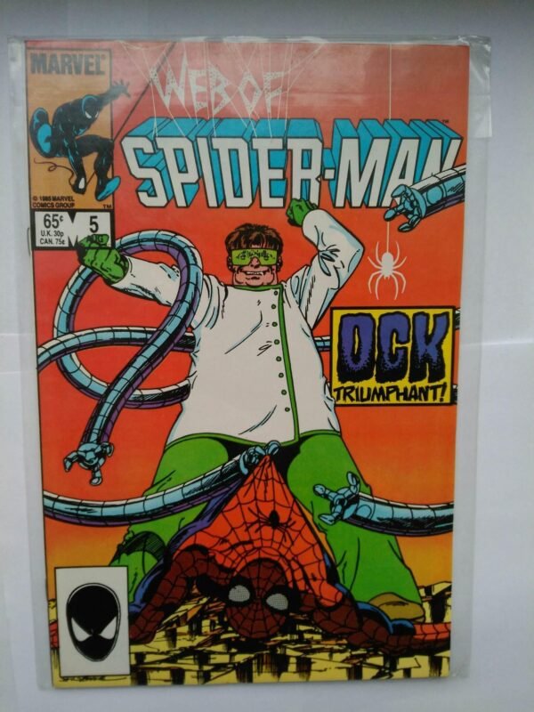 1769.jpg Komiks Web of Spiderman 5 August 1985