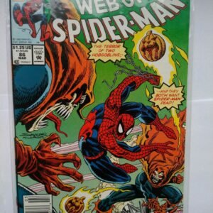 Komiks Web of Spiderman 86 March 1992 1st Demogoblin