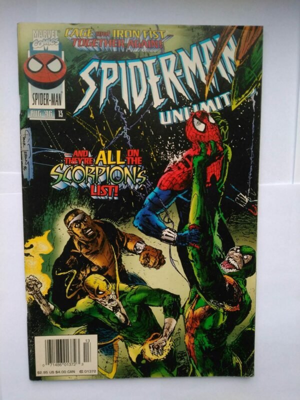 Komiks Spiderman unlimited 13 Aug 1996
