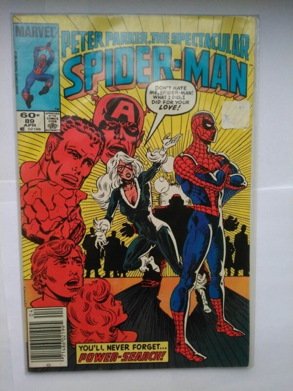 Komiks Spectacular Spiderman 89 April 1984