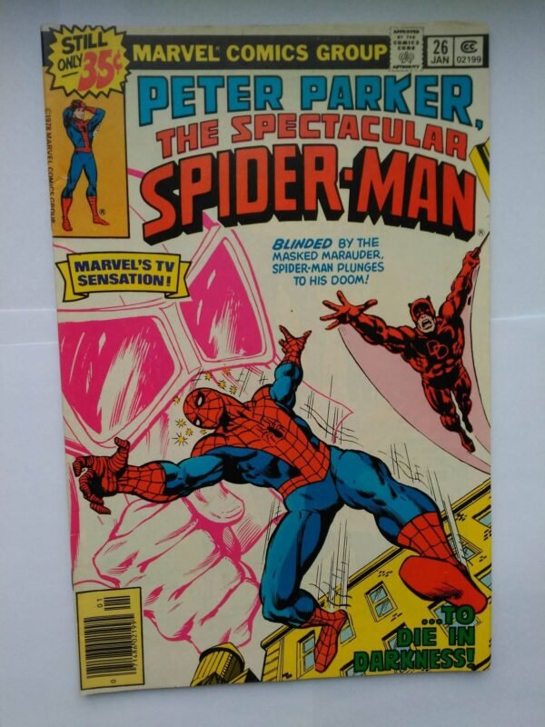 Komiks Spectacular Spiderman 26 January 1979
