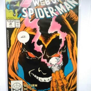 Komiks Web of Spiderman 38 May 1988