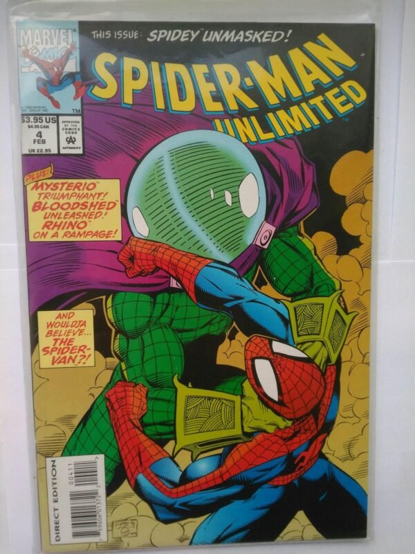 Komiks Spiderman Unlimited 4 1993