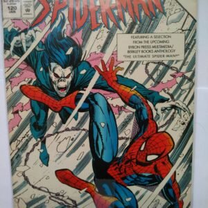 Komiks Web of Spiderman 120 January 1995 Double Cover