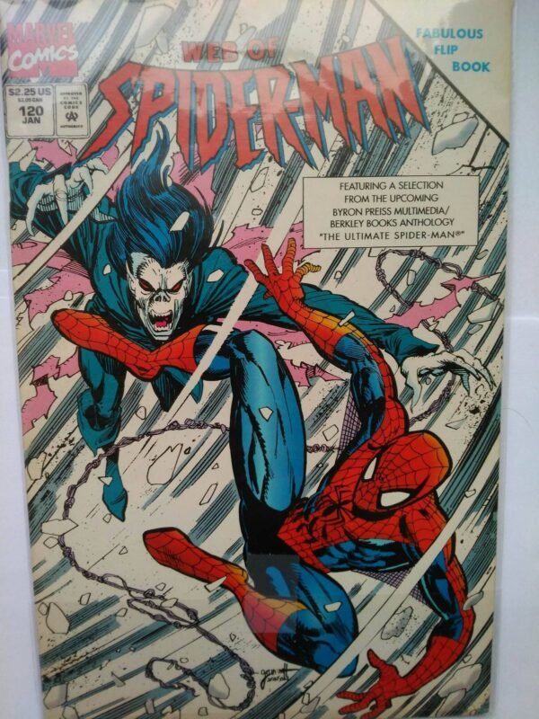 1785.jpg Komiks Web of Spiderman 120 January 1995 Double Cover