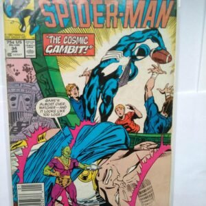 Komiks Web of Spiderman 34 January 1988