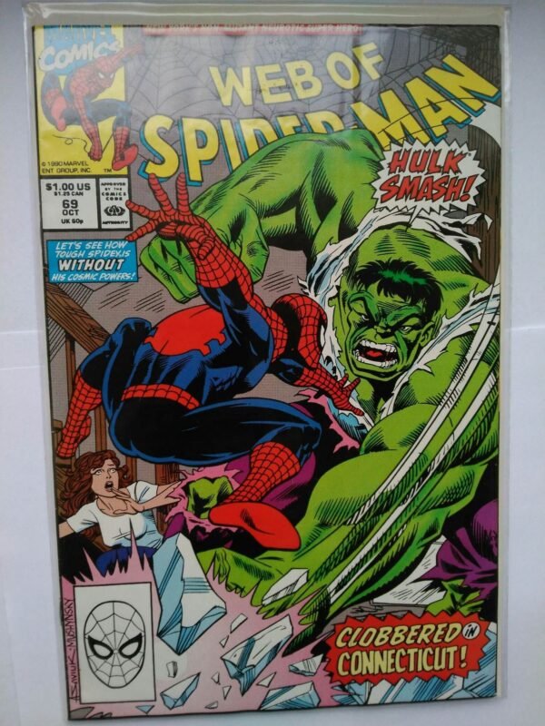 1789.jpg Komiks Web of Spiderman 69 Oct 1990