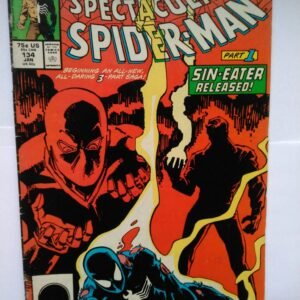 Komiks Spectacular Spiderman 134 January 1988