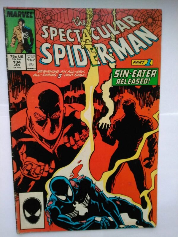 Komiks Spectacular Spiderman 134 January 1988