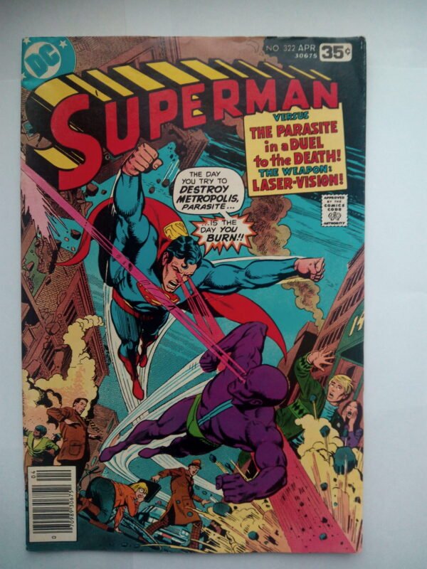 Komiks Superman 322 April 1978
