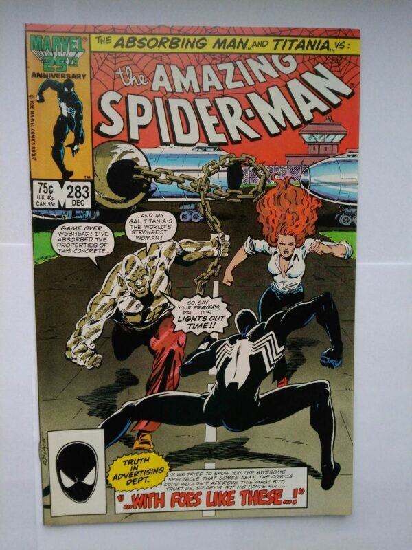 Komiks Amazing Spiderman 283 December 1986