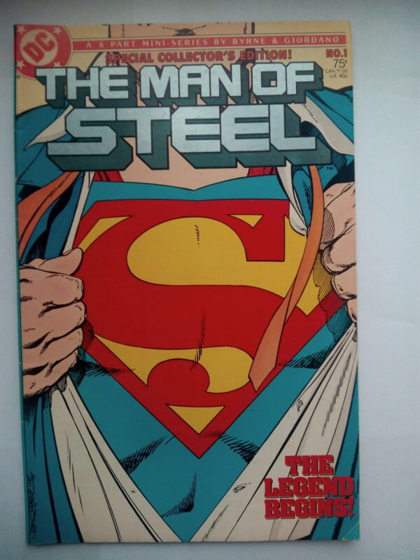 Komiks The Man of Steel 1 1986